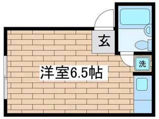 石上コーポ【2階】の間取り