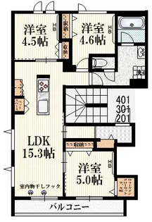 maison・premiere【3階】の間取り