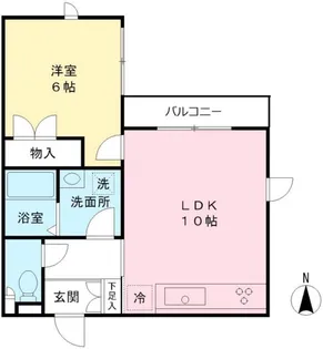 パルメゾン永福【2階】の間取り