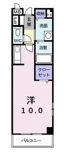 プレーヌ 壱番館【1階】の間取り