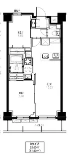 S-RESIDENCE東浦和agua【2階】の間取り