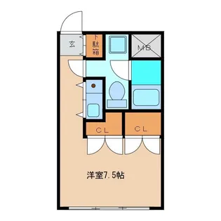 ハッカーアパートメント【2階】の間取り