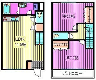 URBAN DELIGHTの間取り