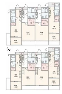 神奈川県藤沢市亀井野4【アパート】の間取り