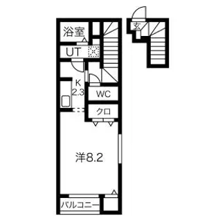 グロース・リープ【2階】の間取り