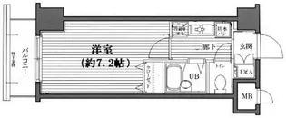 1Kの間取り画像