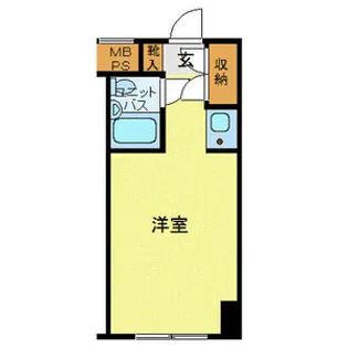 ハローレジデンス西葛西【1階】の間取り