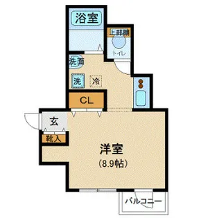東京都中央区日本橋大伝馬町【マンション】の間取り