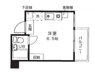 Calm西原【4階】の間取り