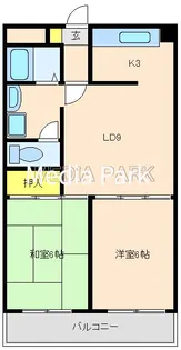 神奈川県川崎市高津区末長1【マンション】の間取り