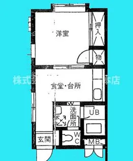 メゾン輝水【1階】の間取り