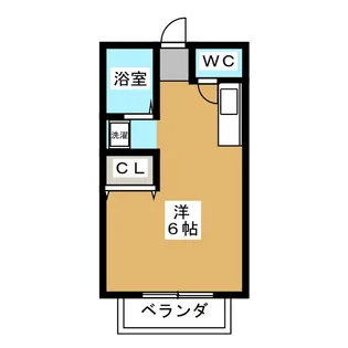 カーサドマーニ【2階】の間取り