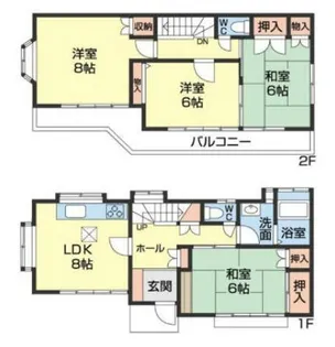 埼玉県さいたま市見沼区島町【一戸建】の間取り