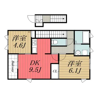千葉県市原市島野【アパート】の間取り