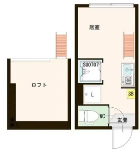 リヴィエール中野【2階】の間取り