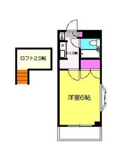 サンタムール【2階】の間取り