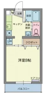 リヴィエール【1階】の間取り