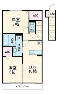 ピノラソ【2階】の間取り