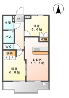プレミエ【2階】の間取り