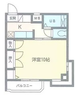 プロミネンス萩野町【3階】の間取り