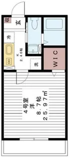 AJ津田沼III【2階】の間取り