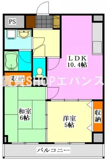 メイグリーン塚田【3階】の間取り
