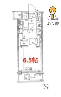 SQUARE CITY YOKOHAMA TSURUMI【2階】の間取り