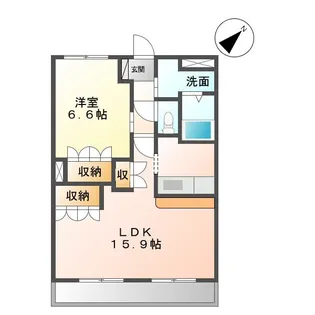 イーストヒルズ緑【1階】の間取り