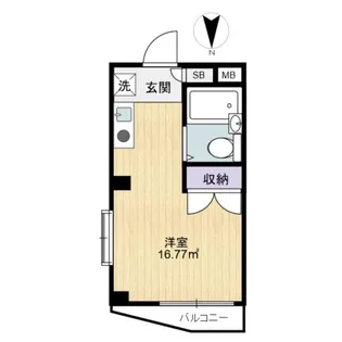 パールハイツ【2階】の間取り