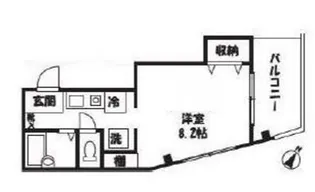 リライアンスコート志村【5階】の間取り