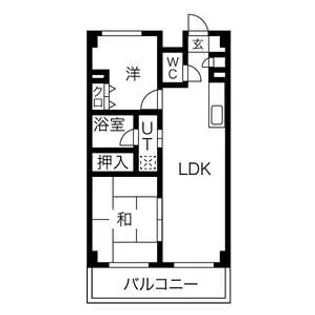 コンアモールI【7階】の間取り