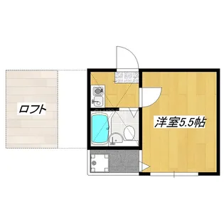 レオパレス高砂【1階】の間取り