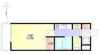 エルシア中野【1階】の間取り