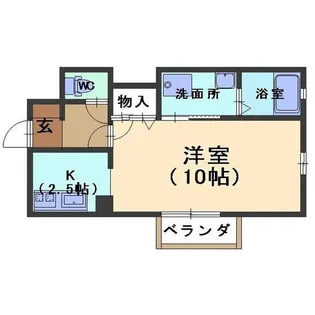 グローリーハイツIII【2階】の間取り