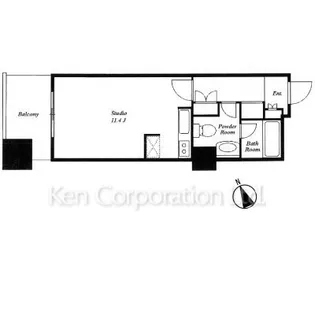 六本木ヒルズレジデンス【10階】の間取り