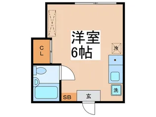 ヴィラ下北沢C棟の間取り