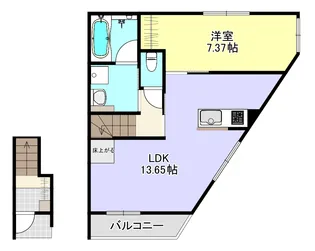 グランツリー貝沢II【2階】の間取り