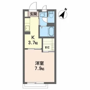 メゾン・シャルマン桜台【1階】の間取り