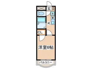 ヒルズL・R【1階】の間取り