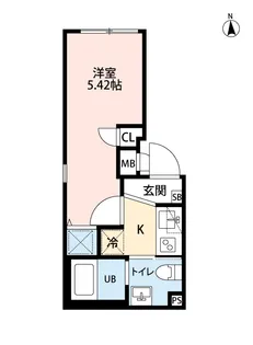 アトリオ新宿早稲田【5階】の間取り