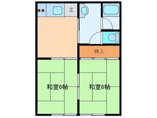 シーサイドSUZUKI【2階】の間取り