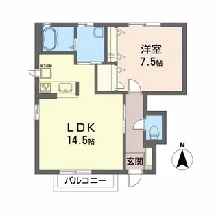 マジェスティ IV【1階】の間取り