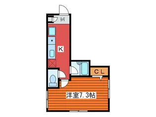 アヴァンセ赤羽I【1階】の間取り