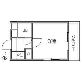 クレール八雲【2階】の間取り