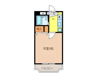 エクセル香蘭【4階】の間取り