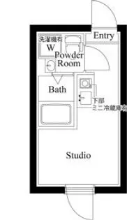HJプレイス中野【2階】の間取り