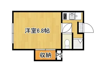 コーポ 藤川【1階】の間取り