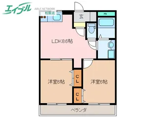 プライムミニ【1階】の間取り