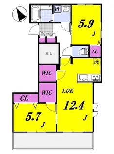 METEOR成増~メテオールナリマス~【2階】の間取り