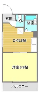 PERAコーポ【1階】の間取り